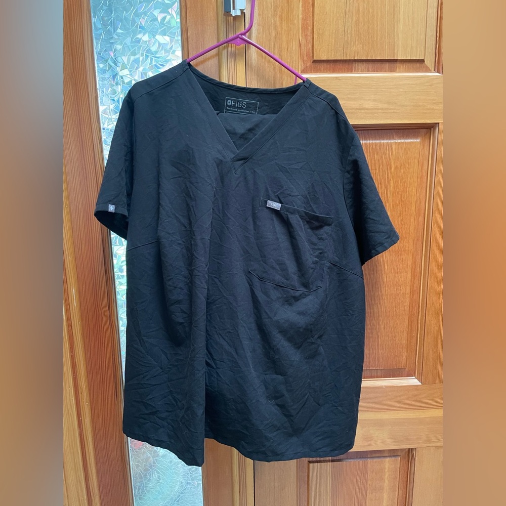 Figs SET black scrubs 5x
